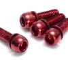 Reverse Schroevenset Voor Schijfrem M6 18mm - 4 Stuks - Rood -Topeak Winkel 01809 1