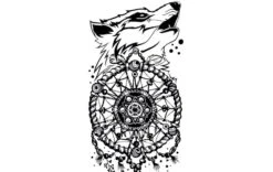 Dyedbro Dream Catcher Framebeschermingskit - Zwart Mat -Topeak Winkel 06 DBF11267