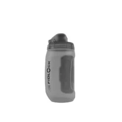 Fidlock TWIST Bottle 450 + Bike Base Set - Transparant Zwart -Topeak Winkel 09611 TBL fidlock twist bottle450 render front