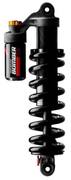 Marzocchi Bomber CR Performance Steel Muffler 210x55 Mm - Zwart