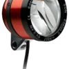 Edelux II LED Koplamp Voor Naafdynamo's - Rood Geanodiseerd -Topeak Winkel EdeluxII rot web