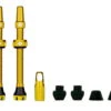 Muc-Off V2 Ventielen Voor Tubeless Banden - Goud - MTB & Road -Topeak Winkel MU TIR 2051 YELLOW TUBELESS PRESTA VALVE ID 33919