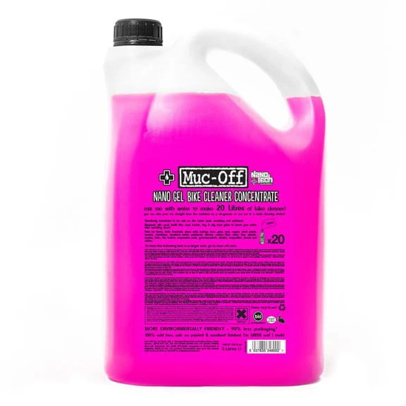 Muc-Off Bike Cleaner Concentraat - 5 Liter - Maakt 20 Liter 3 Muc-Off Bike Cleaner Concentraat - 5 Liter - Maakt 20 Liter