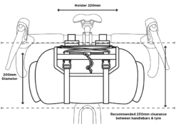 Restrap Bar Bagagerol - 14 L - Oranje -Topeak Winkel Restrap Small Bar Bag Size Guide 6bf9e157 23cf 424c 8a8d 65ec9869c8b1 800xQndSuG694weHE