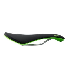 Topeak Winkel -Topeak Winkel Scoop elite radius saddle black green FA SAD 0041