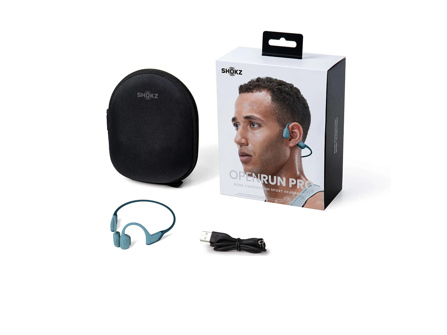 SHOKZ OpenRun Pro Blauw 5 SHOKZ OpenRun Pro Blauw - Afbeelding 3