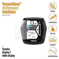 PanzerGlass Yamaha Display C AG, Clear -Topeak Winkel YamahaDisplayCAG Clear 1