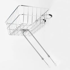 Mandje Mandje Voor Montage Op Voorwiel - Incl. Bevestigingsmateriaal -Topeak Winkel basket korb fuer vorderradmontage inkl montagezubehoer 99411