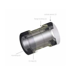 Demperbussen 5-delig - 8 Mm Boring 5 Demperbussen 5-delig - 8 Mm Boring -Topeak Winkel daempferbuchsen 5 teilig 8mm bohrung 58325