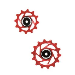 HOPE Jockey Wheels Katrollen - 14Z / 12Z - Rood