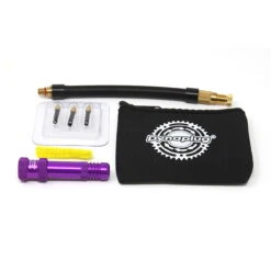 Dynaplug Tubeless Reparatie- En Ventilatieset Voor MTB's - Paars