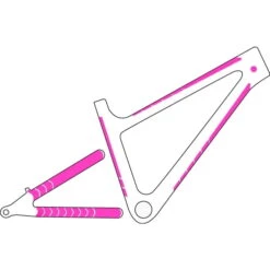 Muc-Off Framebeschermingsset DH/ENDURO/TRAIL - Bout/Roze -Topeak Winkel muc off frame protection kit dh enduro trail bolt pink 4 12898628K7vutIrAOxlk