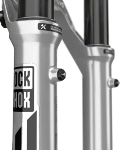 Rock-shox Pike Ultimate Debon Air+ RC2 - 29 Inch - 120 Mm Veerweg, Taps Toelopend, 44 Mm Offset - Zilver -Topeak Winkel rockshox pike ultimate my23 3 1KX5UatycOzckr