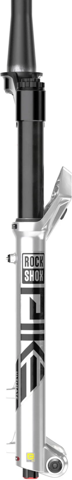 Rock-shox Pike Ultimate Debon Air+ RC2 - 29 Inch - 120 Mm Veerweg, Taps Toelopend, 44 Mm Offset - Zilver -Topeak Winkel rockshox pike ultimate my23 4 1deHlURtRQlYRS