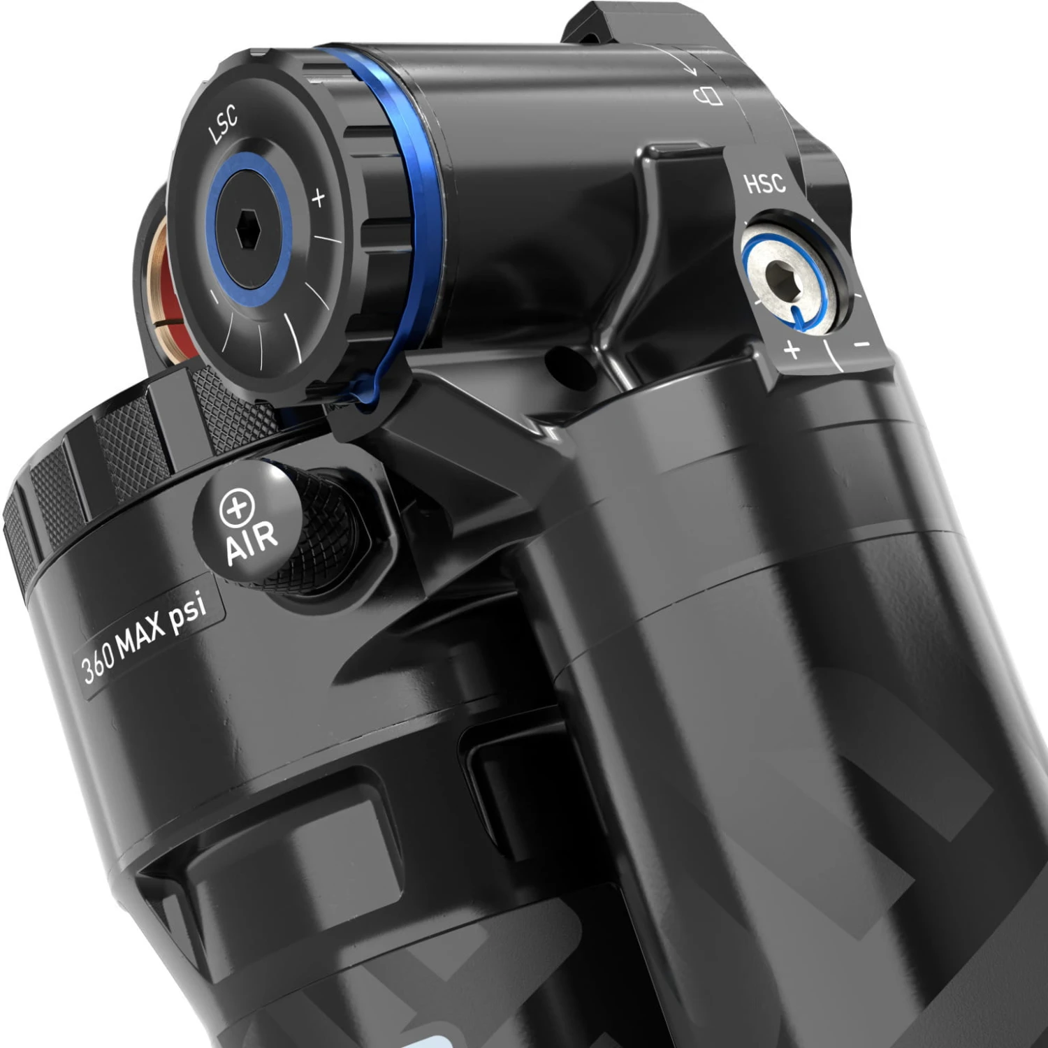 Rock-shox Super Deluxe Ultimate Debon Air+ RC2T, 230x57,5 Mm Standaard/Standaard - Zwart 4 Rock-shox Super Deluxe Ultimate Debon Air+ RC2T, 230x57,5 Mm Standaard/Standaard - Zwart - Afbeelding 2