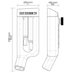 Pedaalstandaard - Kickstand Zwart -Topeak Winkel stander 1